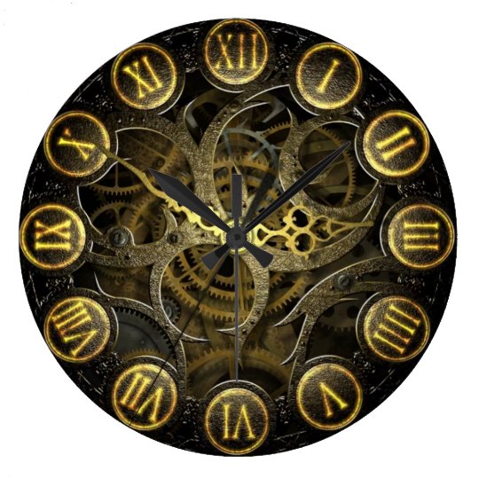 Alte Viktorianische Gangart Steampunk Uhr Zazzle De