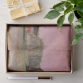 Alte Vintage antike Rustikale Rote Scheune Seidenpapier (Geschenk)