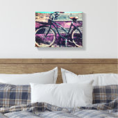 Alte Vintage Antique Bicycle Beach Cruiser Bike Leinwanddruck (Insitu (Schlafzimmer))