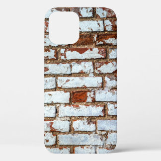 Alte Vintage Backsteinwand mit weißer Sprinklerpla Case-Mate iPhone Hülle