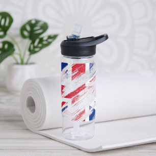 Alte Vintage Grunge Vereinigtes Königreich Flagge  Trinkflasche