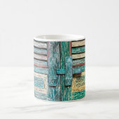 alte, Vintage Holztür Kaffeetasse (Mittel)