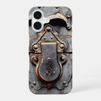 Alte Vintage-Kofferraumverriegelung iPhone 16 Hülle
