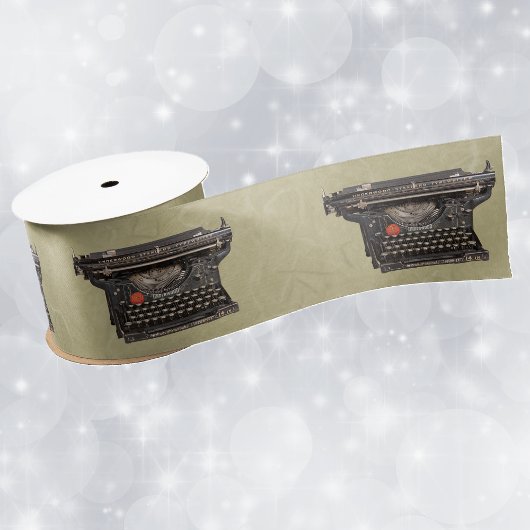 Alte, Vintage, manuelle Schreibmaschinen marbled T Satinband