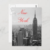 Alte Vintage New York City Reisebild Postkarte (Vorne/Hinten)
