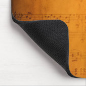 Alte Vintage Notenmusik Mousepad (Ecke)