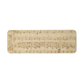 Alte Vintage Notenschau (Vorne)