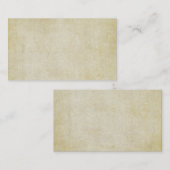 Alte Vintage Papierhintergrund-Geschäfts-Karten Visitenkarte (Vorne/Hinten)