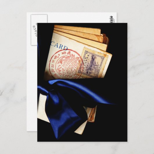 Alte Vintage Postkarten (Vorne/Hinten)