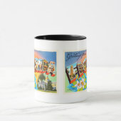 Alte Vintage Reise-Andenken Staats-Florida Tasse (Zentrum)