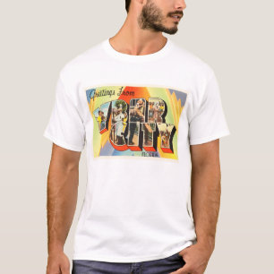 Alte Vintage Reise-Andenken Ybor Stadt-Florida T-Shirt