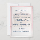 Alte Vintage Retro-Radioplaner Einladung (Vorderseite)