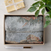 Alte Vintage Santas Seidenpapier (Geschenk)