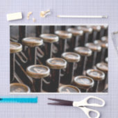 Alte Vintage Schreibmaschinentasten 10lb Tissue Pa Seidenpapier (Handwerk)