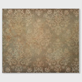 Alte Vintage Tapete. Grunge Hintergrundtapete, Geschenkpapier (Flach)