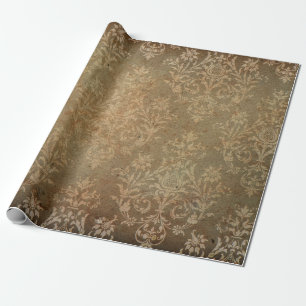 Alte Vintage-Tapete. Grunge-Hintergrundtapete, Geschenkpapier