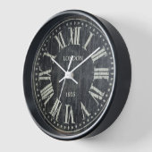 Alte Vintage Uhr römische Zahlen (Winkel)