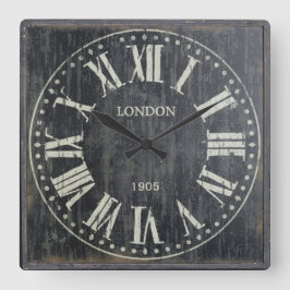 Alte Vintage Uhr römische Zahlen