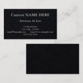 Alte, Vintage Visitenkarte (Vorne/Hinten)