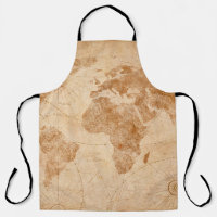 Alte Vintage Weltkarte zur Illustration, Welt,