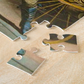 Alte Vintages viktorianisches Puzzlespiel des Puzzle (Seite)