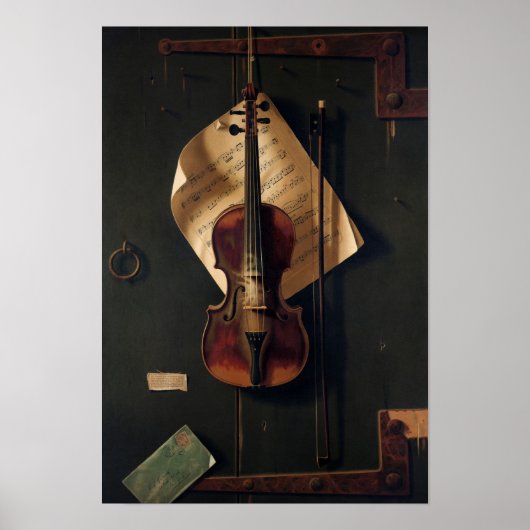 Alte Violine Poster (Vorne)