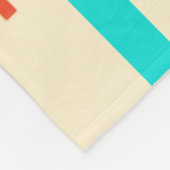 Alte Virginia-Karte als Postkarte Fleecedecke (Ecke)