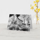 Alte Virginia-Scheune keine Karte des Gruß-2 (Gelbe Blume)