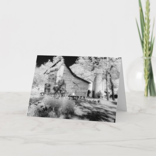 Alte Virginia-Scheune keine Karte des Gruß-2 (Vorderseite)