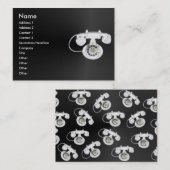 Alte Visitenkarte (Vorne/Hinten)