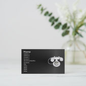 Alte Visitenkarte (Stehend Vorderseite)