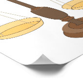 Alte Waage oder Bildebene Poster (Ecke)