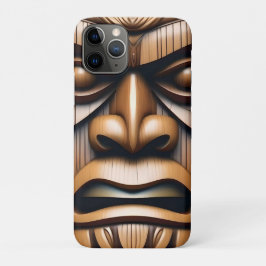Alte Wächter: Tiki Holzkunst Case-Mate iPhone Hülle