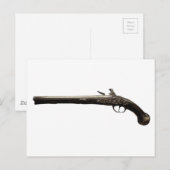 Alte Waffe Postkarte (Vorne/Hinten)