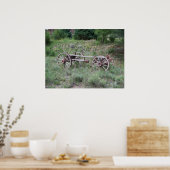 Alte Wagenräder II Poster (Küche)