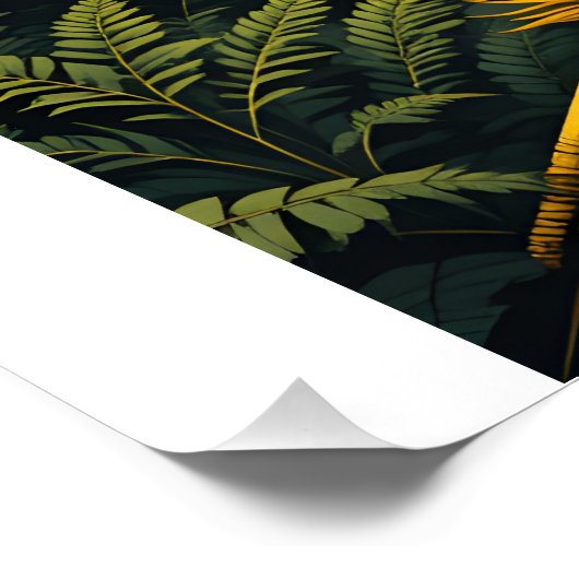 Alte Waldrelic Poster (Ecke)