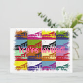 ALTE WALES EINLADUNG (Stehend Vorderseite)