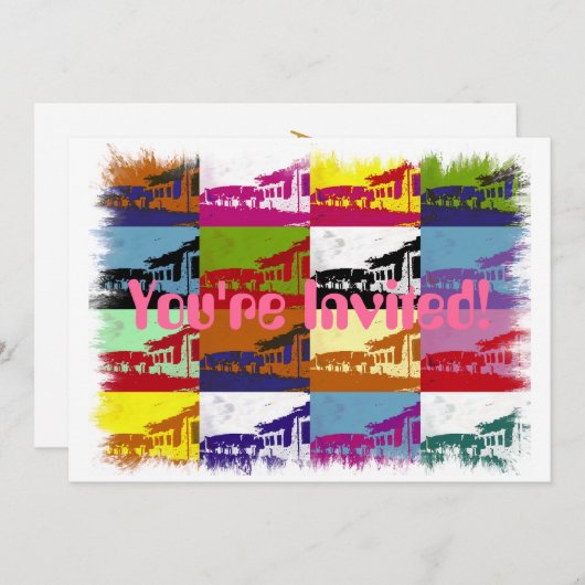 ALTE WALES EINLADUNG (Vorne/Hinten)