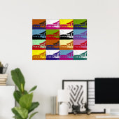 ALTE WALES POSTER (Heimbüro)