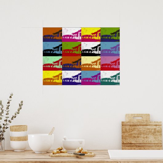 ALTE WALES POSTER (Küche)