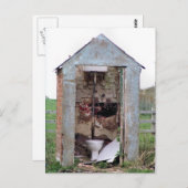 ALTE WALES POSTKARTE (Vorne/Hinten)