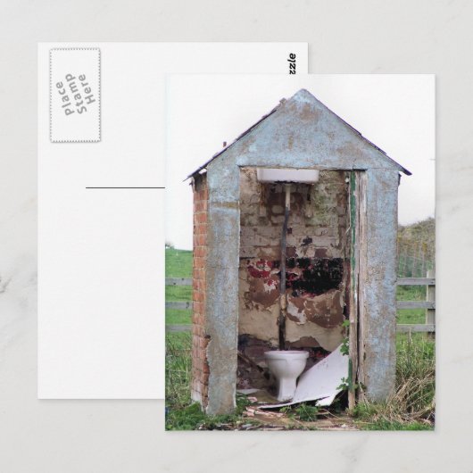 ALTE WALES POSTKARTE (Vorne/Hinten)