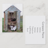 ALTE WALES VISITENKARTE (Vorne/Hinten)