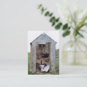 ALTE WALES VISITENKARTE (Stehend Vorderseite)