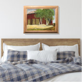 Alte Walker-Scheune (20,22" x 16" x 0,75") Leinwanddruck (Insitu (Schlafzimmer))
