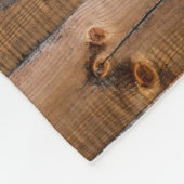 Alte Wand aus Holzplanken mit Rissen. Beam Fleecedecke (Ecke)