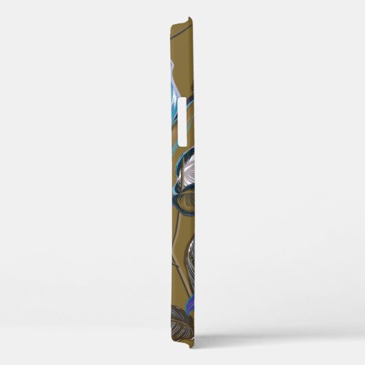 Alte Wandtextur mit Rissen, Retro-Hintergrund, Case-Mate iPhone Hülle (Rückseite / Rechts)