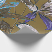 Alte Wandtextur mit Rissen, Retro-Hintergrund,   Geschenkpapier (Ecke)