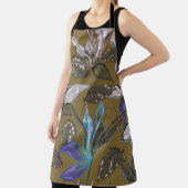 Alte Wandtextur mit Rissen, Retro-Hintergrund, Schürze (InSitu)