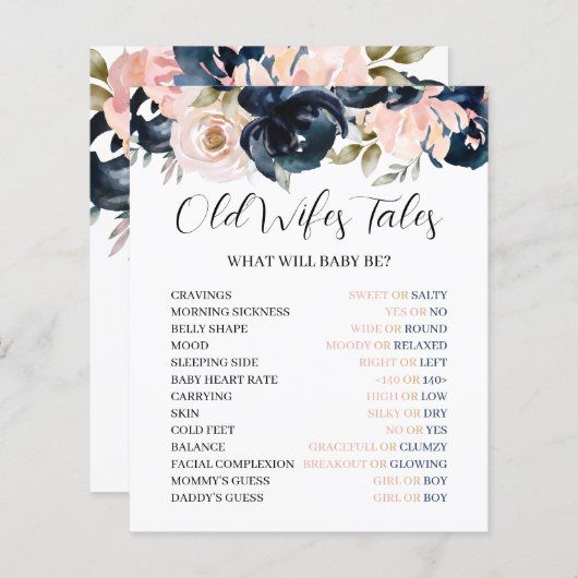 Alte Weibchen spielen in Marine und erröten. (Vorne/Hinten)